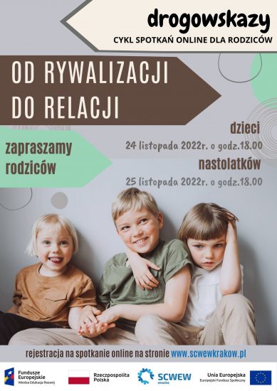 Plakat z reklama spotkania. 